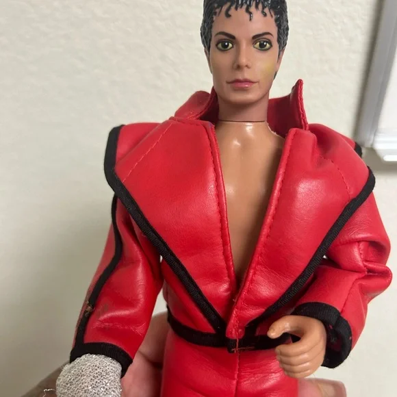 Michael Jackson Doll Superstars of 80's Thriller Outfit 12" Action Figure 1984 - Picture 4 of 8